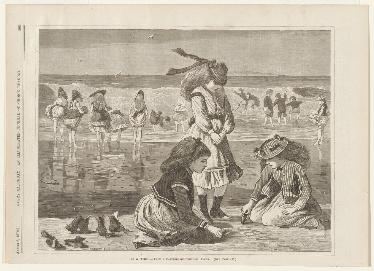 Bassa marea da Winslow Homer