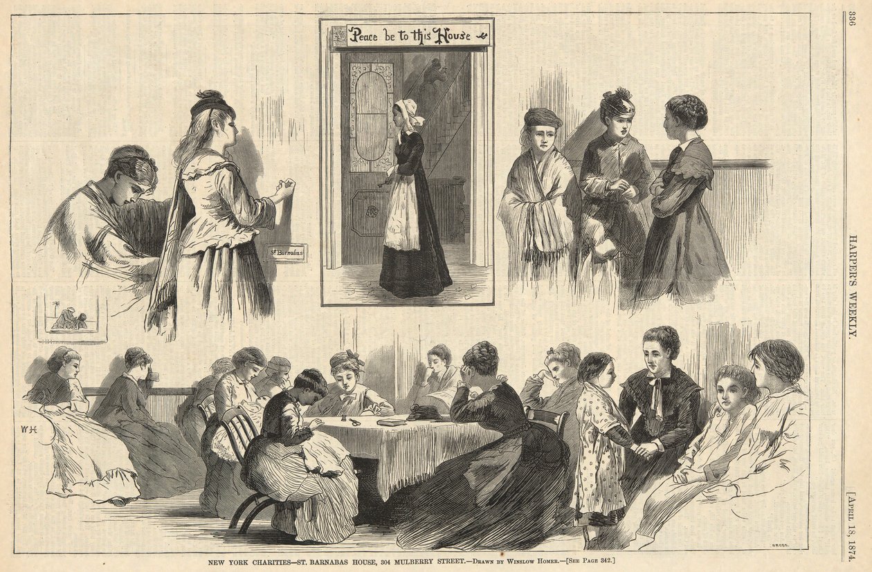 Carità di New York da Winslow Homer
