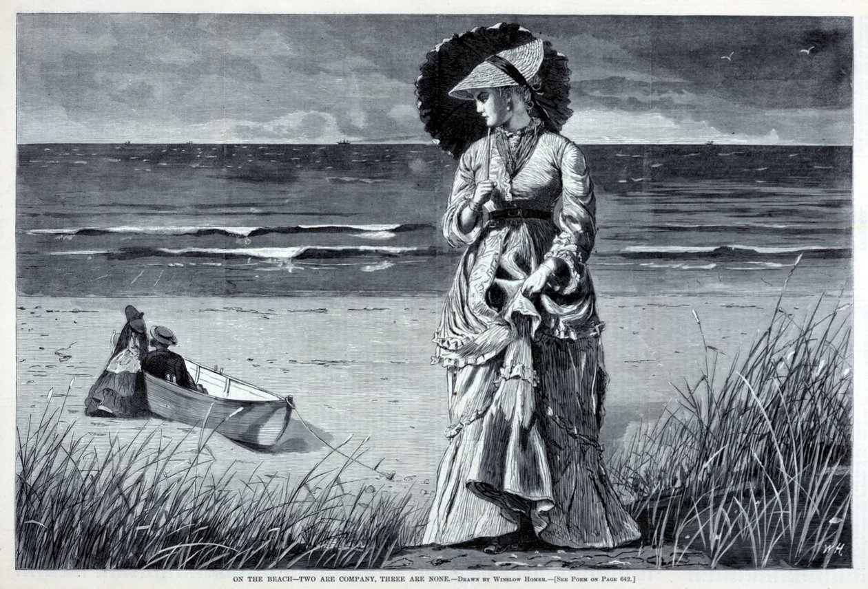 Sulla spiaggia: due sono una compagnia, tre sono nessuno, da Harper