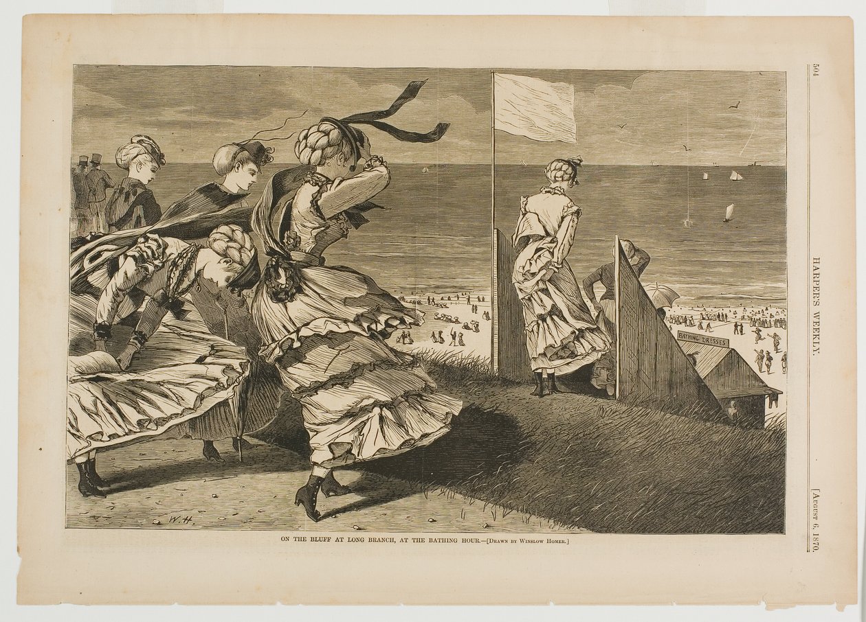 Sulla scogliera di Long Branch, nell