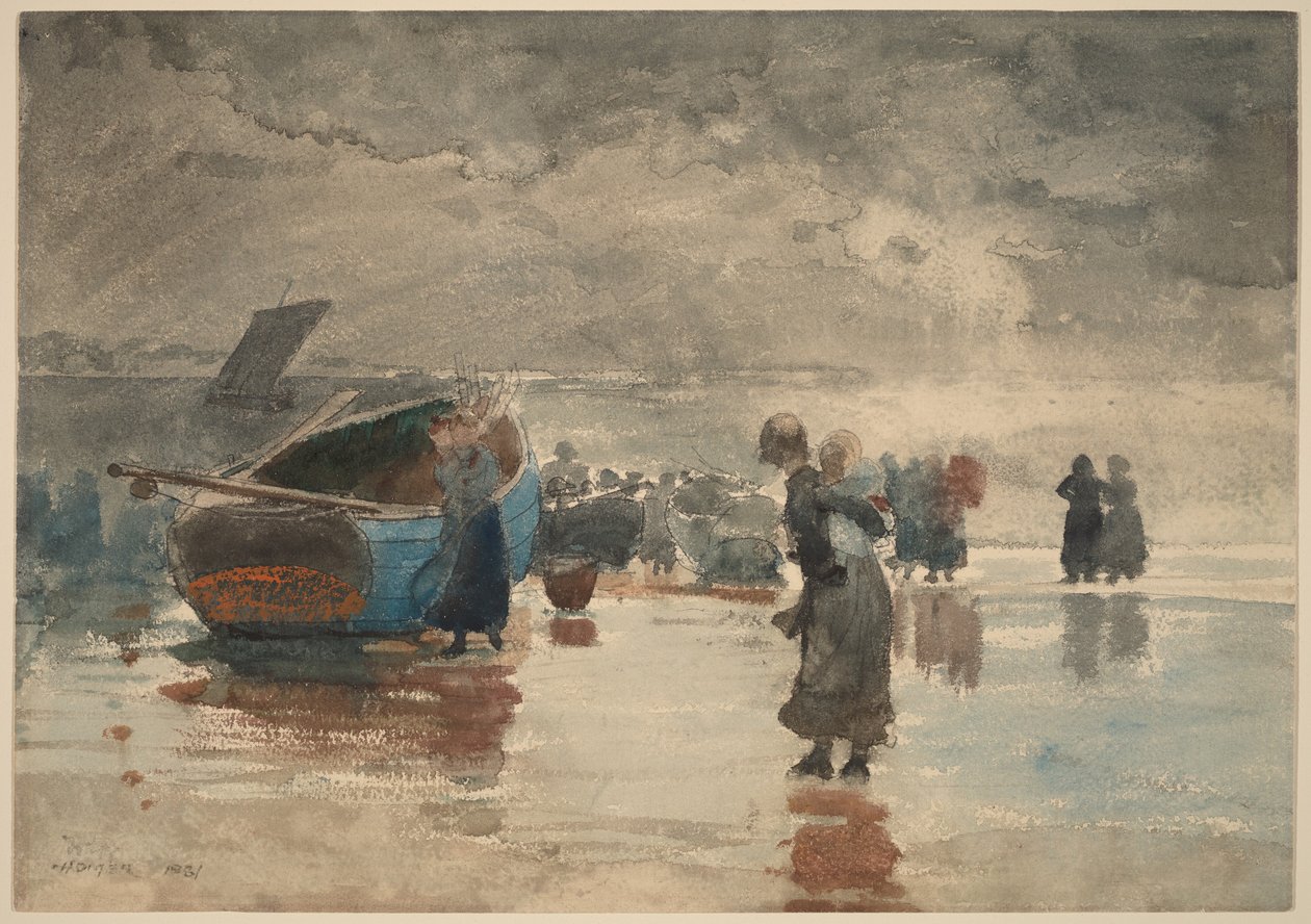 Sulla sabbia da Winslow Homer