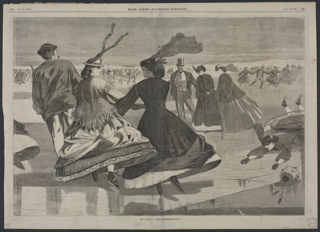 Il nostro esercizio invernale nazionale: il pattinaggio da Winslow Homer