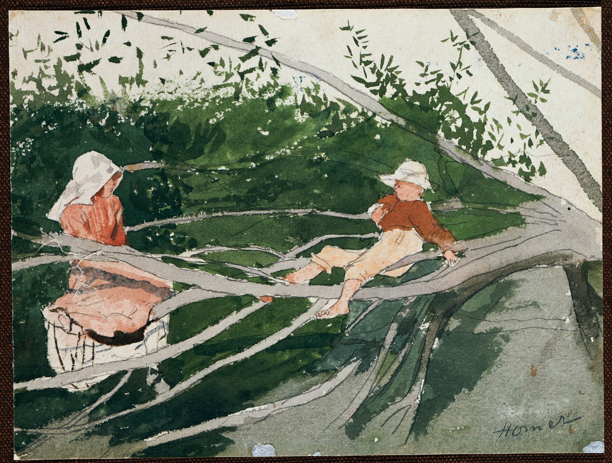 Fuori su un ramo da Winslow Homer