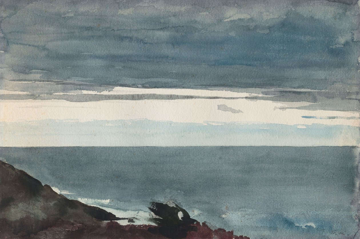 Collo di Prout, sera da Winslow Homer