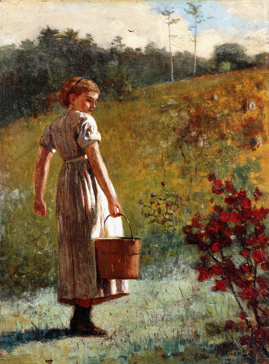 Ritorno dalla sorgente, 1874 da Winslow Homer
