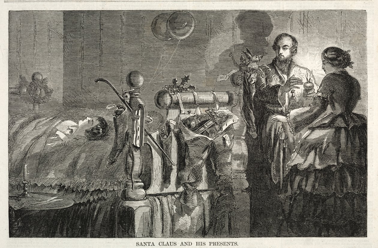Babbo Natale e i suoi regali da Winslow Homer