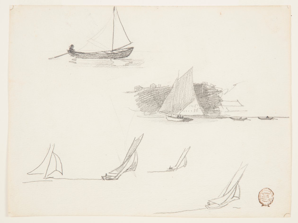Sei studi di barche a vela da Winslow Homer