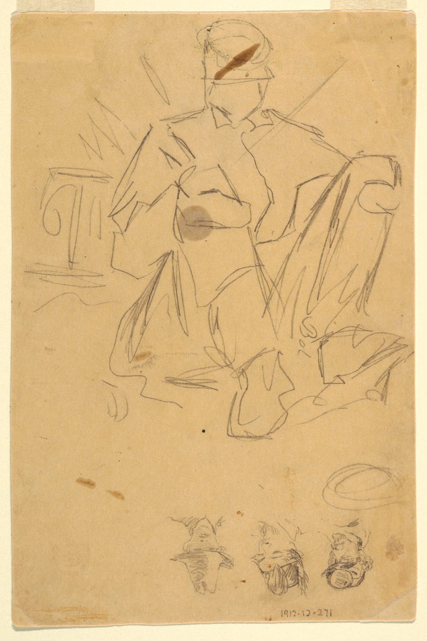 Schizzi di accampamenti militari da Winslow Homer