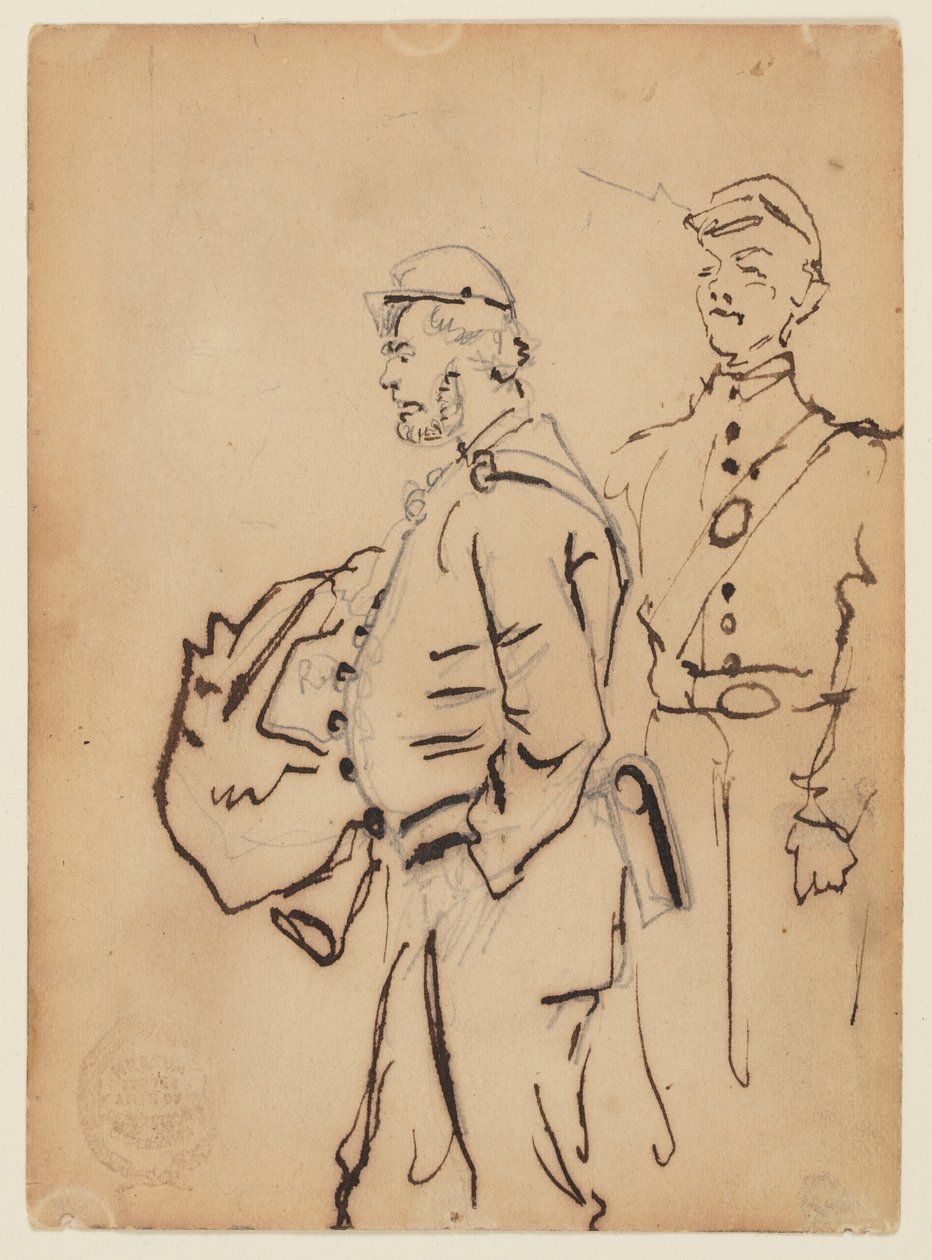 Schizzi di Soldati da Winslow Homer