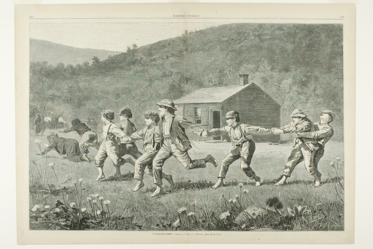 "Snap-the-Whip" da Winslow Homer
