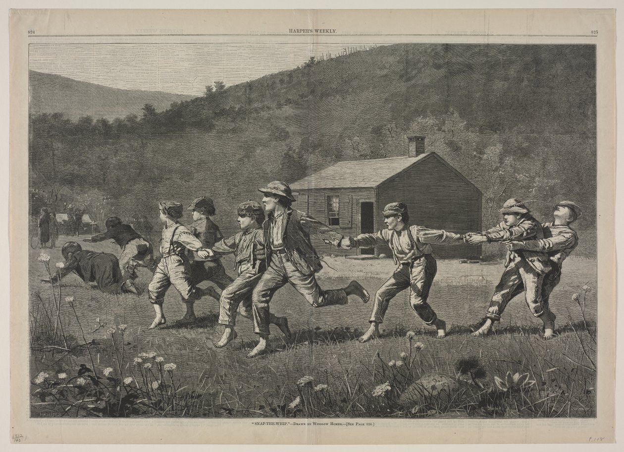 "Snap-the-Whip" da Winslow Homer