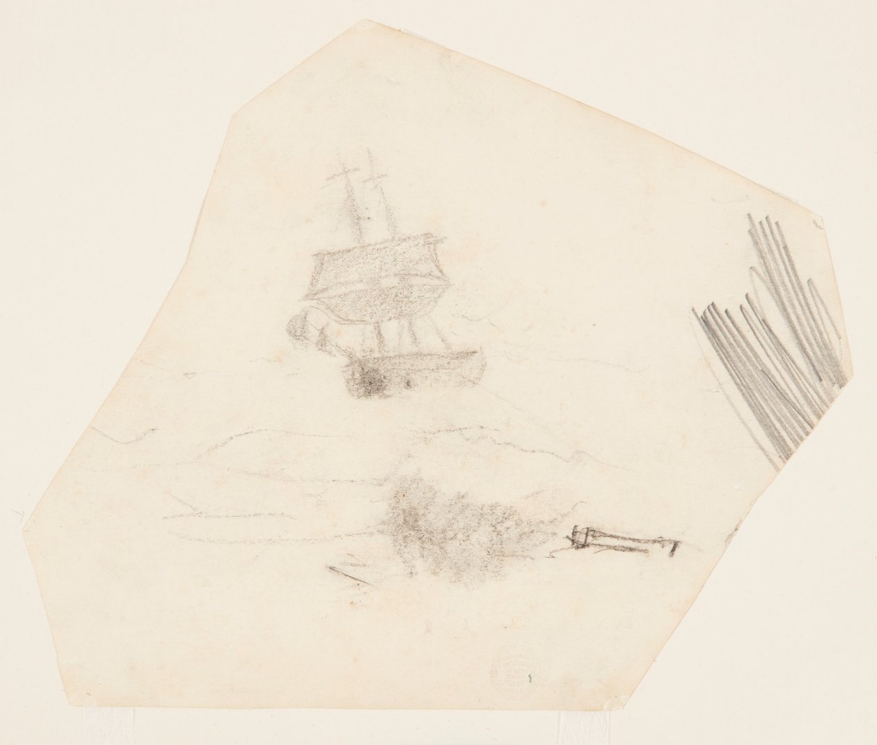 Veliero in un mare tempestoso da Winslow Homer