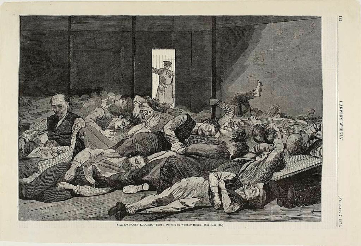 Alloggiati alla Station House da Winslow Homer