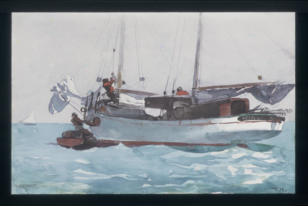 Carico di provviste umide (goletta “Newport”, K. W.) da Winslow Homer