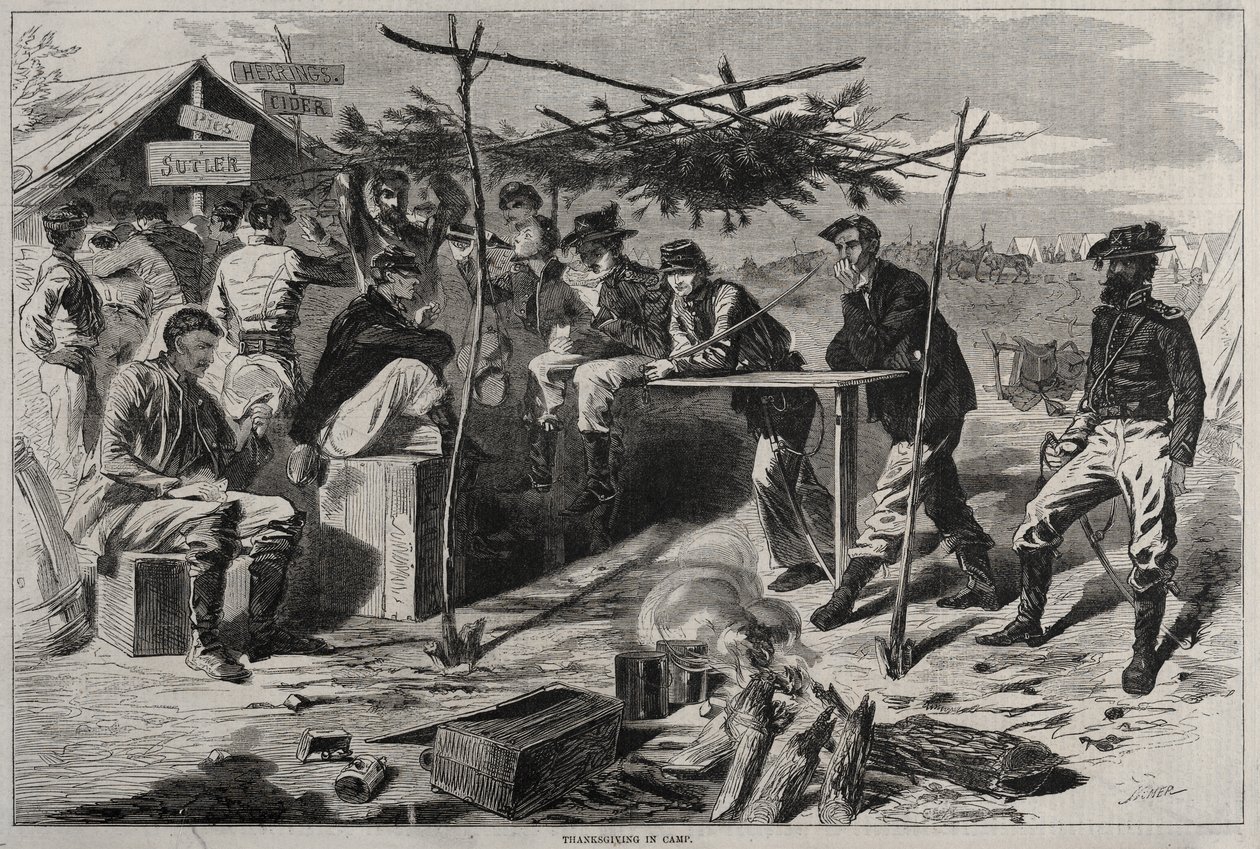 Il Giorno del Ringraziamento al campo da Winslow Homer