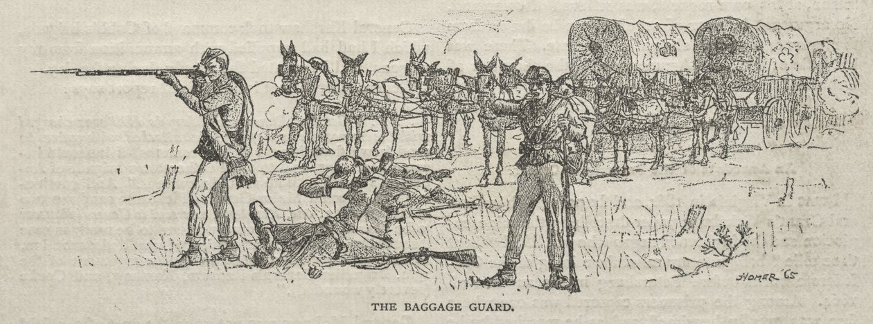 Il guardiano dei bagagli da Winslow Homer