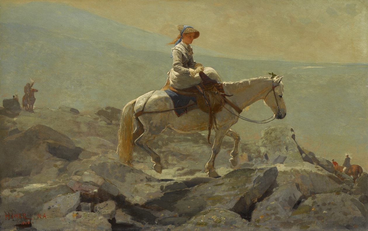 Il sentiero delle briglie, Montagne Bianche da Winslow Homer
