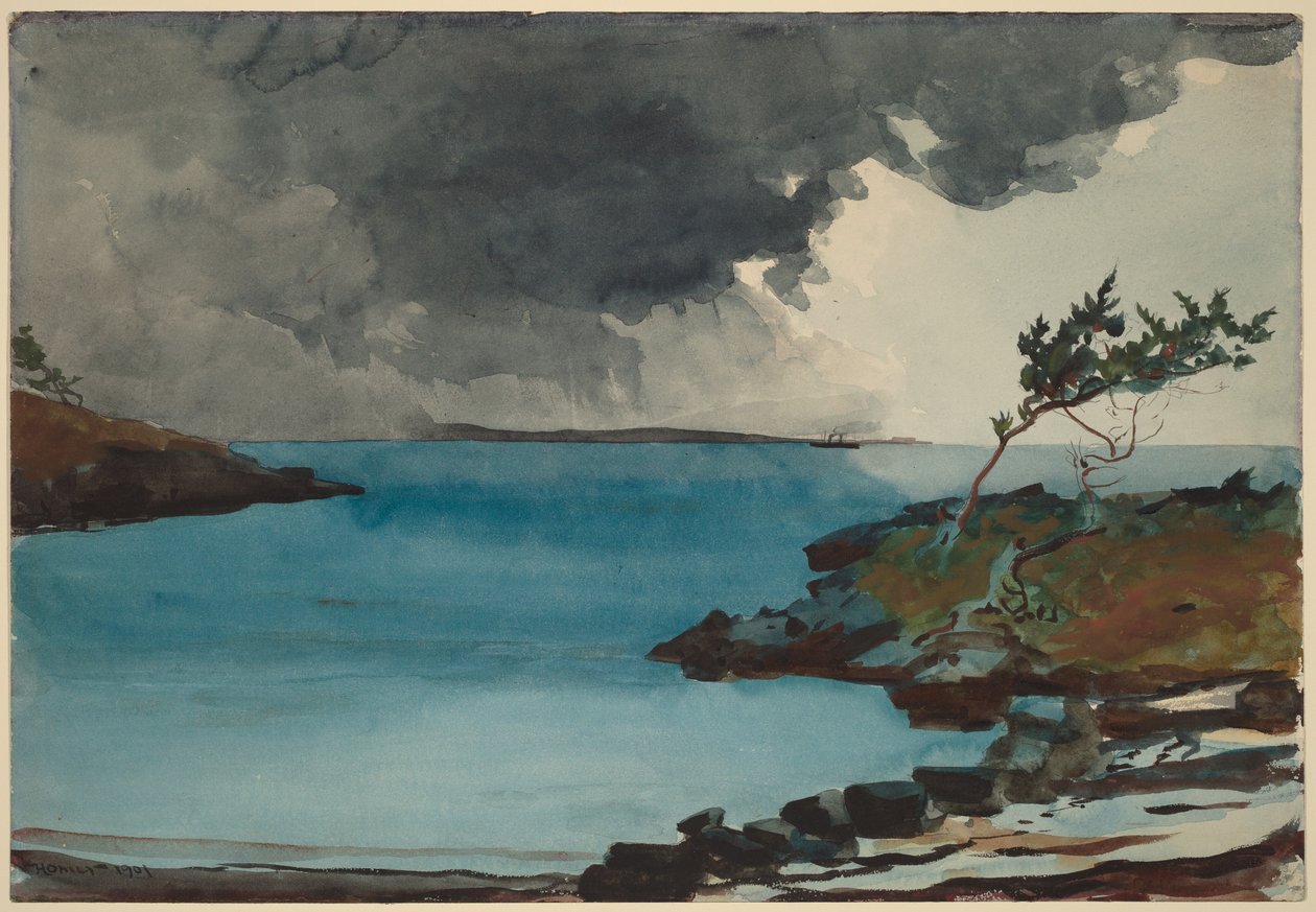 La tempesta in arrivo da Winslow Homer