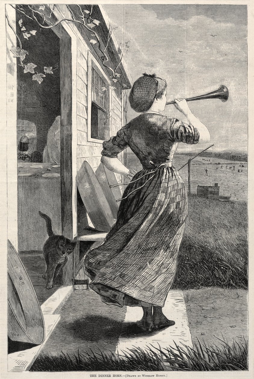 Il corno della cena da Winslow Homer