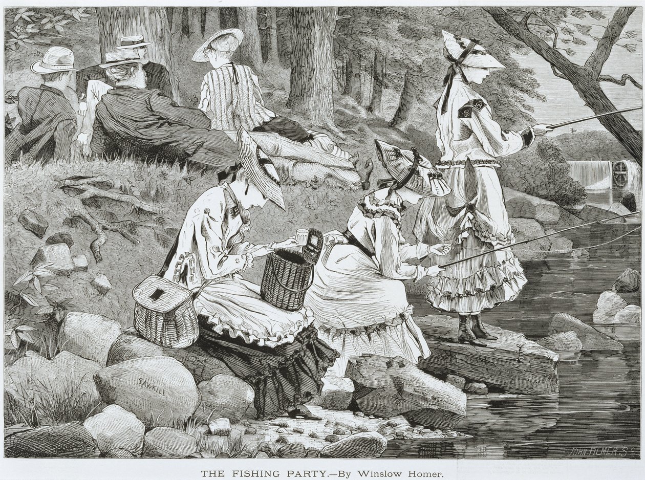 La Festa della Pesca da Winslow Homer
