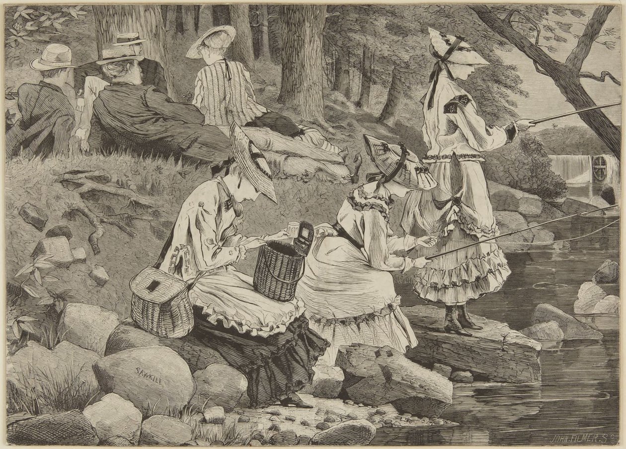 La comitiva di pescatori da Winslow Homer
