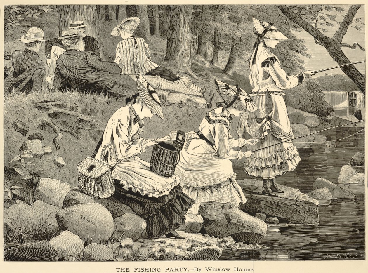 La festa della pesca, da Appletons