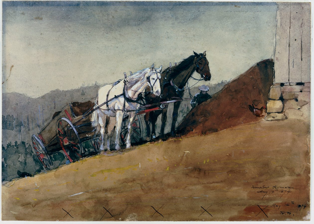 Il Fienile sulla Collina - Houghton Farm da Winslow Homer