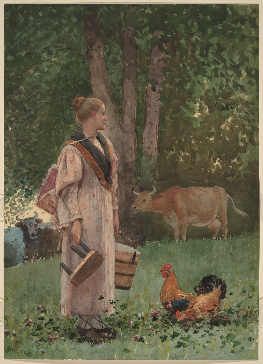 La lattaia da Winslow Homer