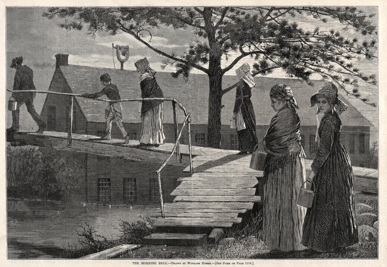 La Campana del Mattino, 1873 da Winslow Homer