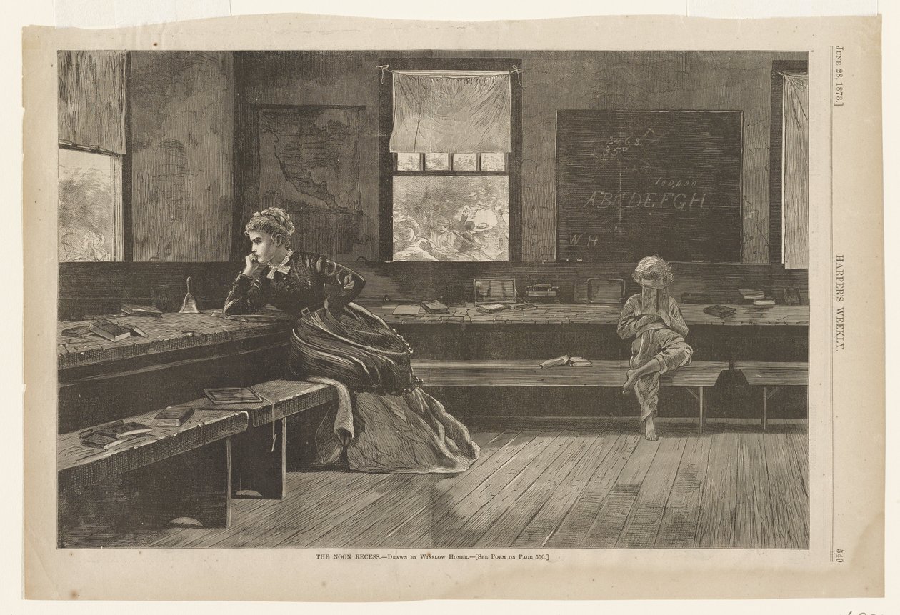 La pausa di mezzogiorno da Winslow Homer
