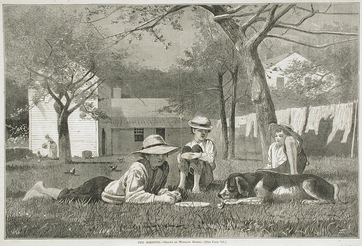 La pausa di mezzogiorno da Winslow Homer
