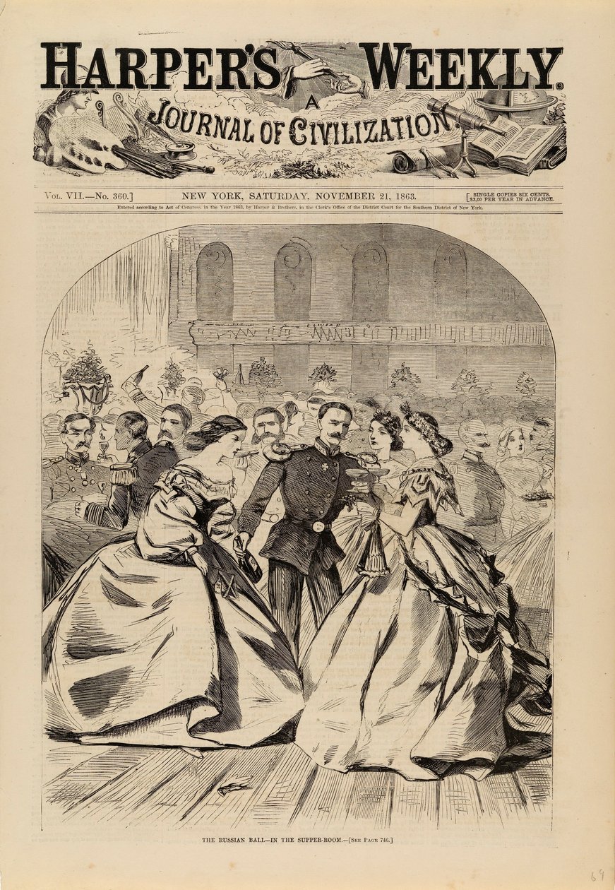 Il ballo russo - Nella sala da pranzo, da Harper