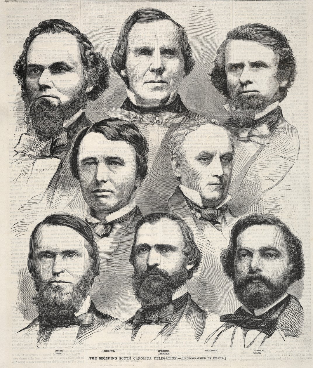 La delegazione secessionista della Carolina del Sud da Winslow Homer