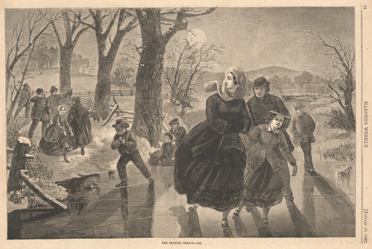 La stagione del pattinaggio da Winslow Homer