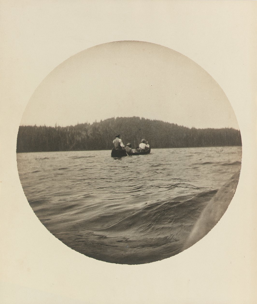 Tre canoisti, Lago St. John, Provincia del Quebec, c.1895, c.1904 da Winslow Homer