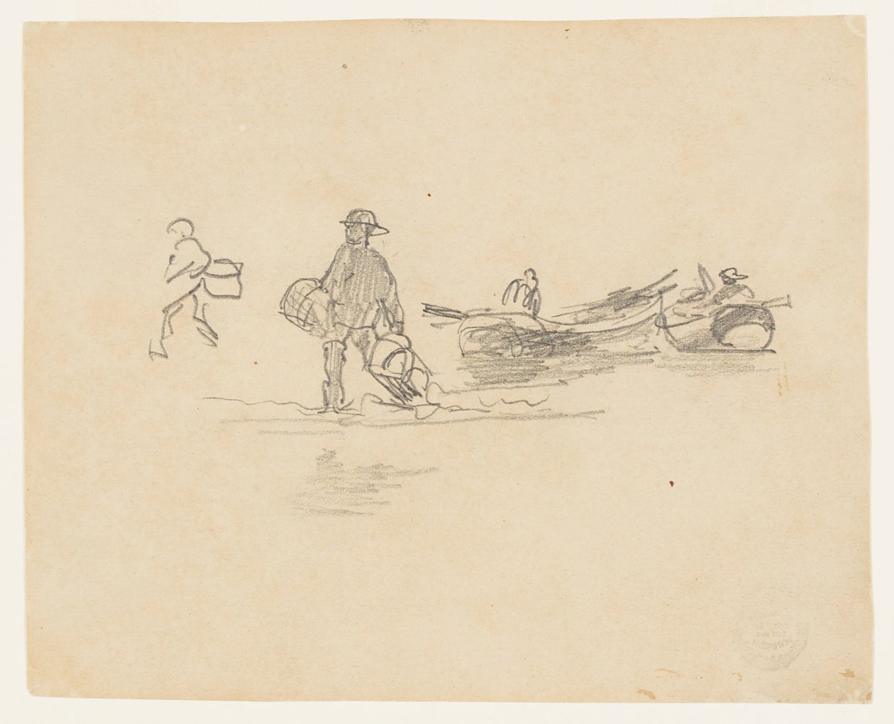 Due pescatori, Inghilterra da Winslow Homer