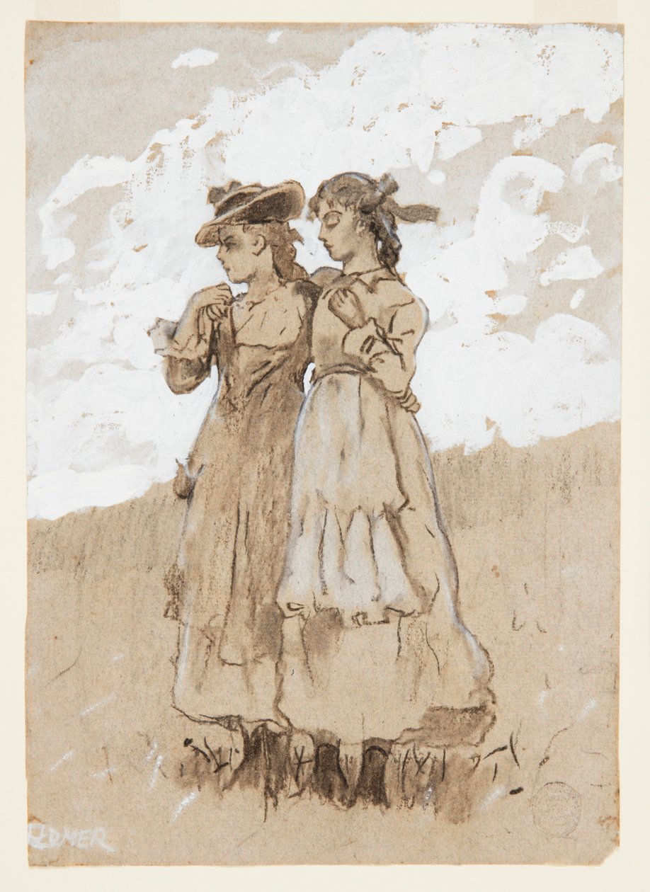 Due Ragazze Giovani da Winslow Homer