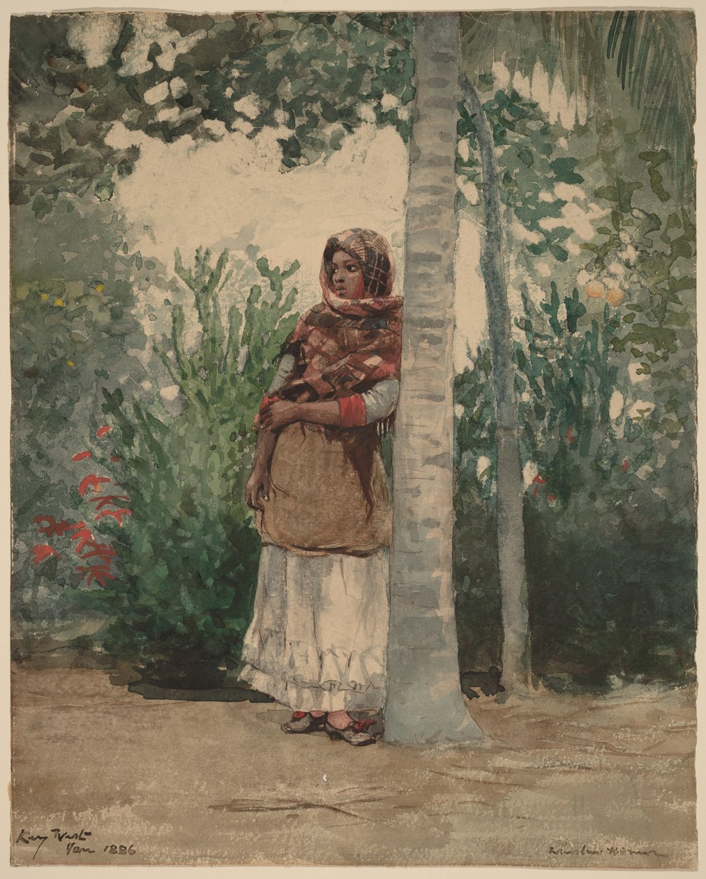 Sotto una palma da Winslow Homer