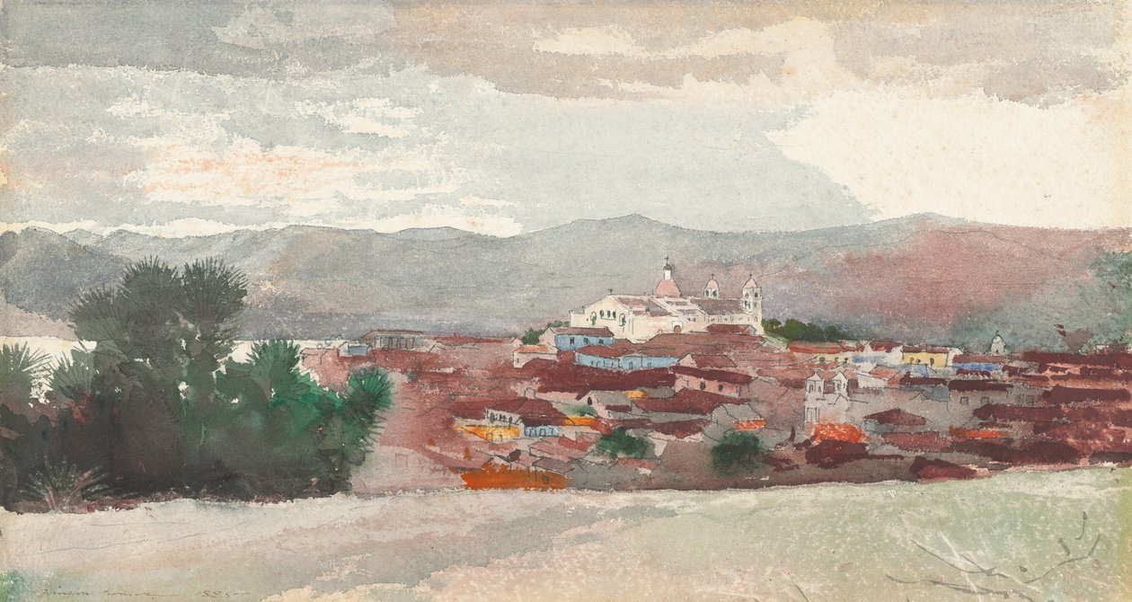 Vista di Santiago de Cuba da Winslow Homer