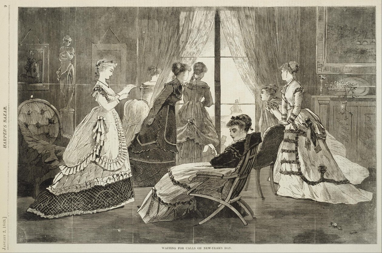 In attesa di telefonate il giorno di Capodanno da Winslow Homer