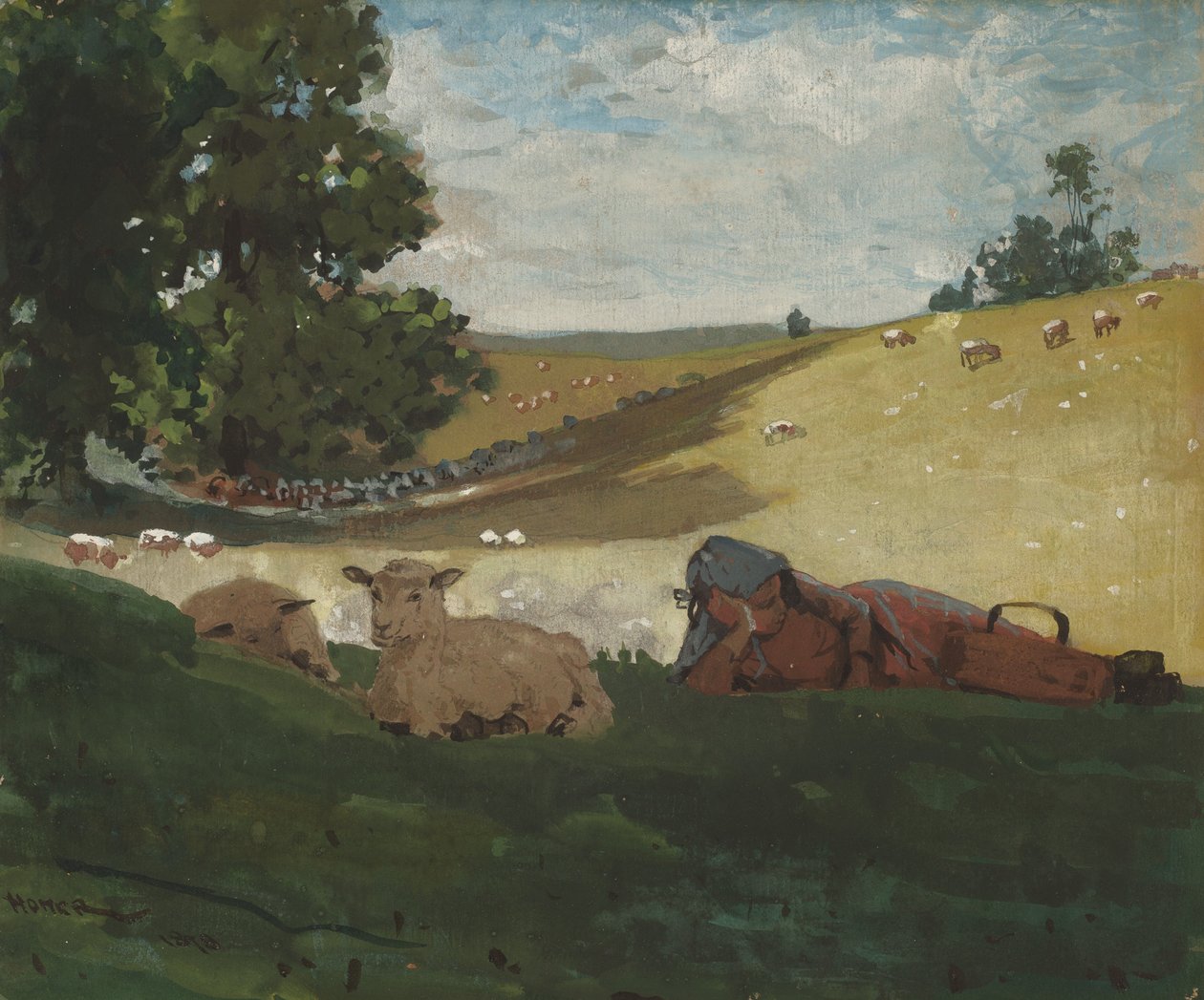 Pomeriggio caldo, 1878 da Winslow Homer