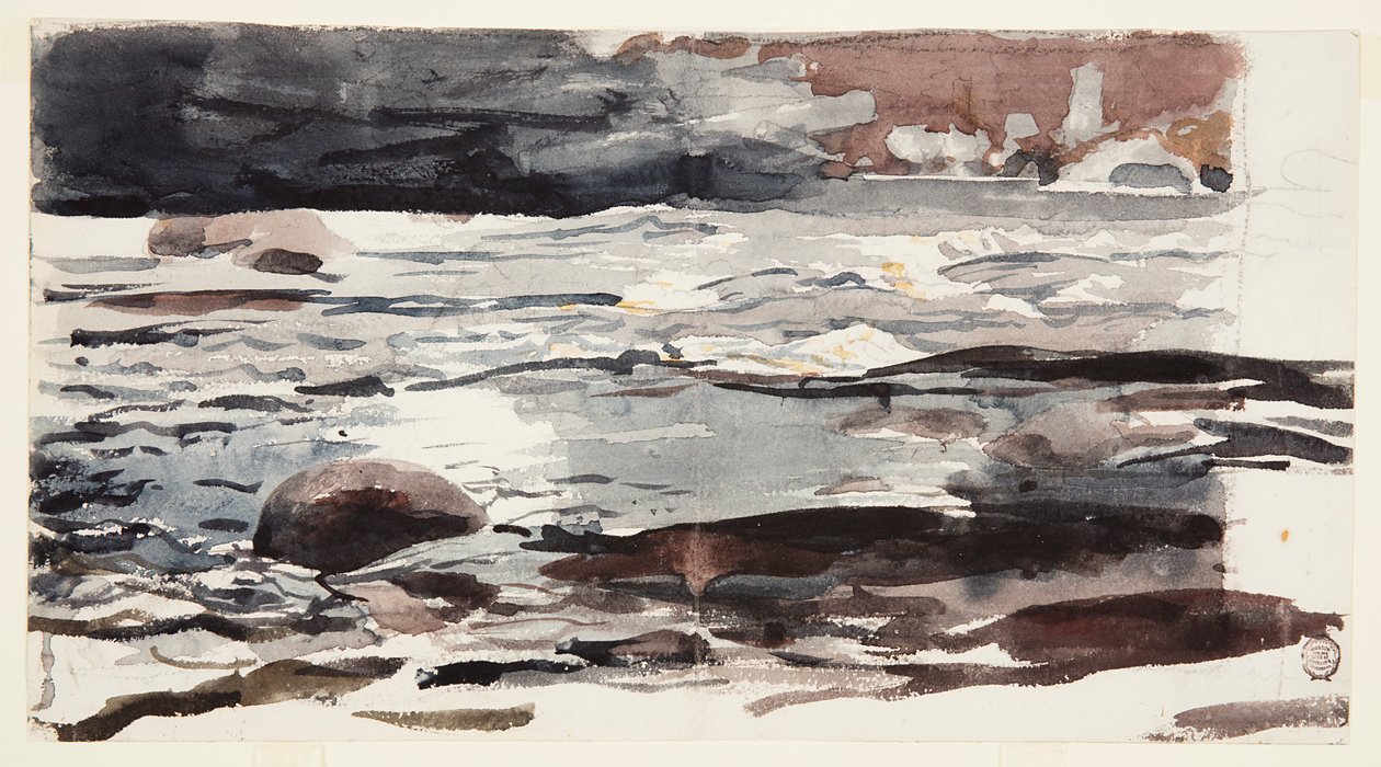 Ruscello nel bosco da Winslow Homer