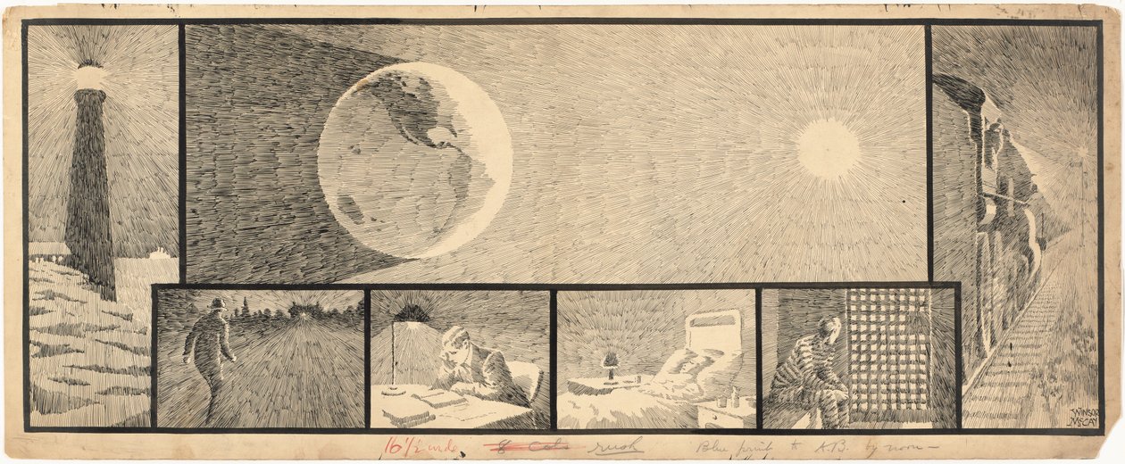 Le lampade di Dio da Winsor McCay