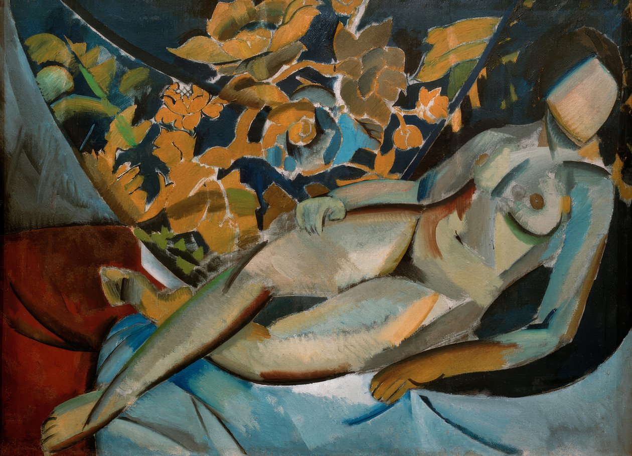 Nudo femminile reclinato da Wladimir F. Tatlin