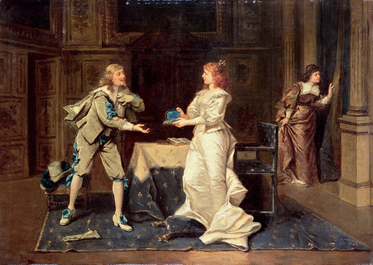Lord Buckingham (1592-1628) e la Regina Anna d