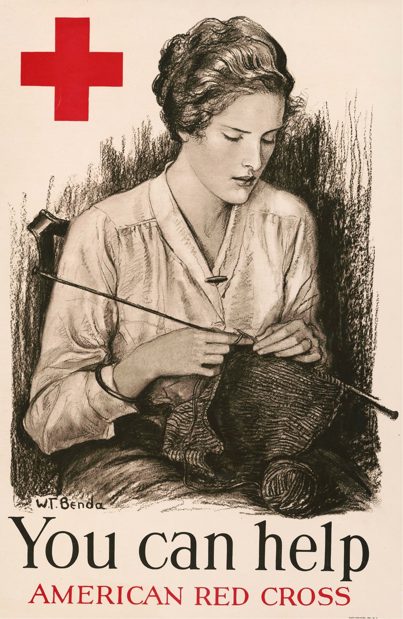 Puoi aiutare - Croce Rossa Americana da Wladyslaw Theodor Benda