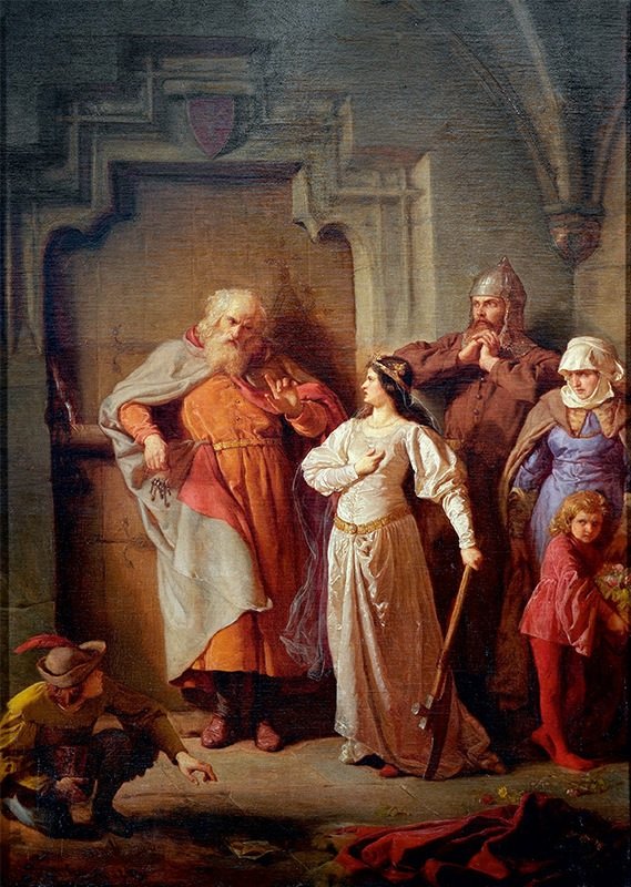 Regina Jadwiga e Dymitr di Goraj da Wojciech Gerson