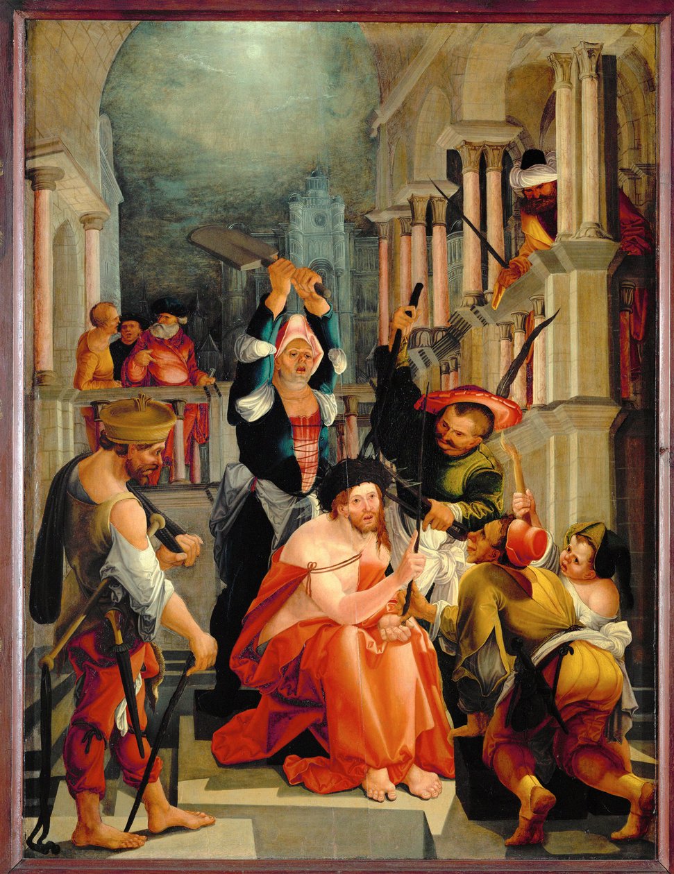 Cristo incoronato con la corona di spine da Wolf Huber