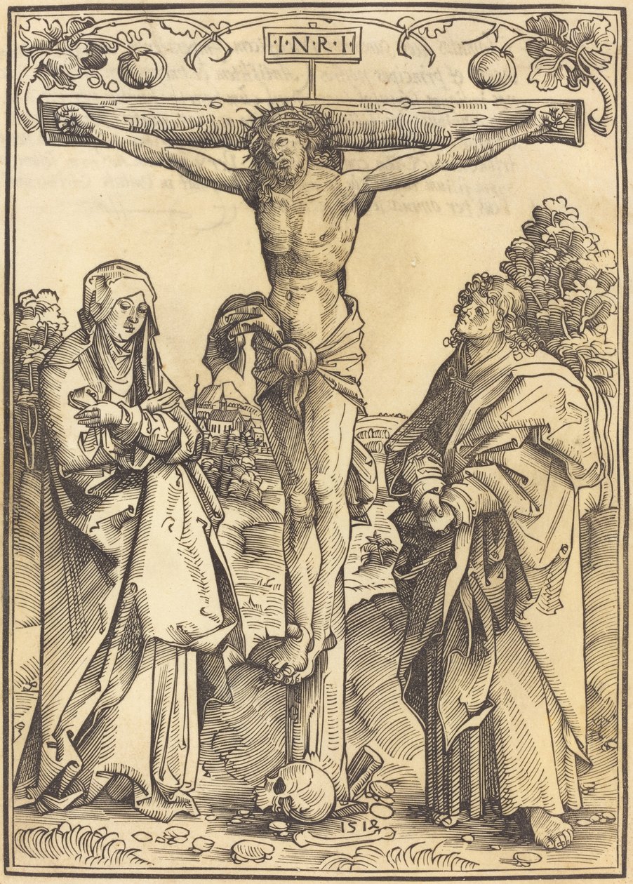 Cristo sulla croce con Maria e Giovanni da Wolf Traut