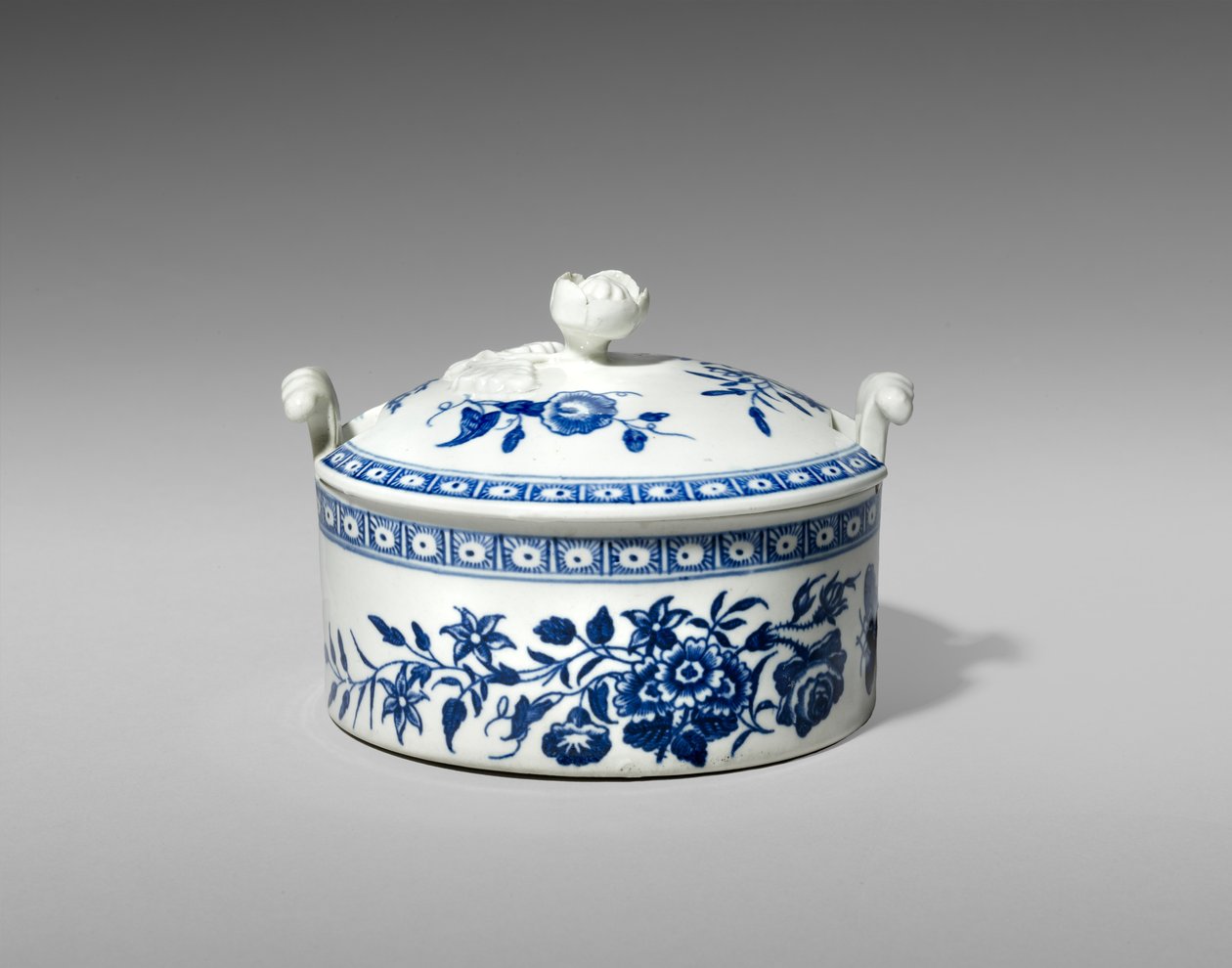 Secchiello per burro, c. 1770-1783 da Worcester Porcelain Manufactory